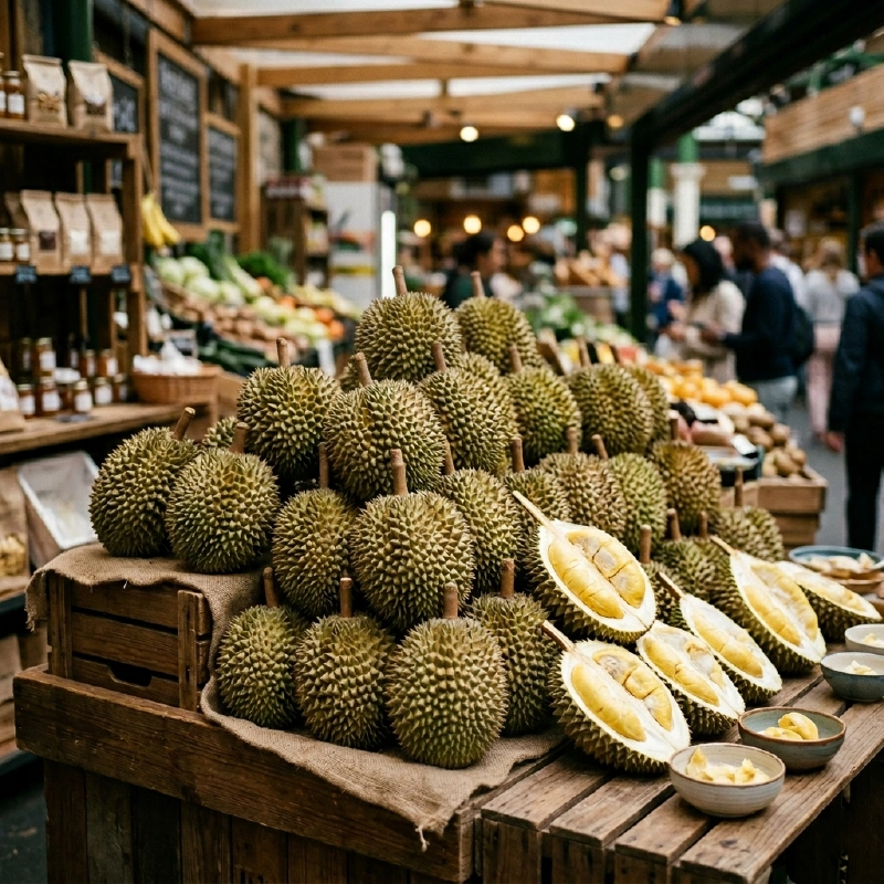 ทุเรียนพรีเมียมส่งออก ปลดล็อกความสำเร็จสู่ตลาดโลกของคุณ